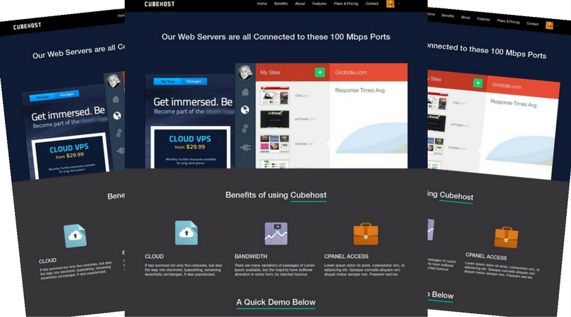 CubeHost Multipurpose Hosting Theme
