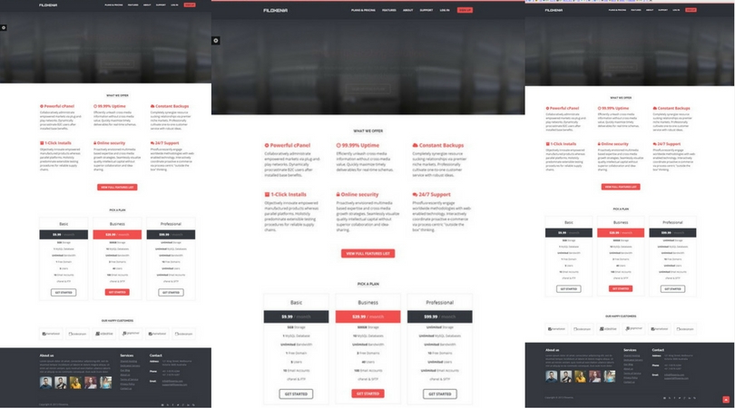 Filoxenia – Responsive Hosting HTML Template