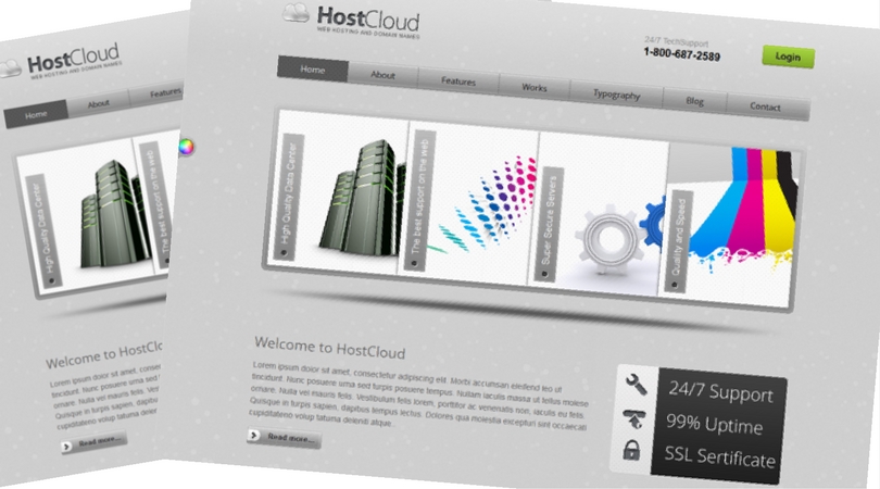 HostCloud – Premium Joomla Template