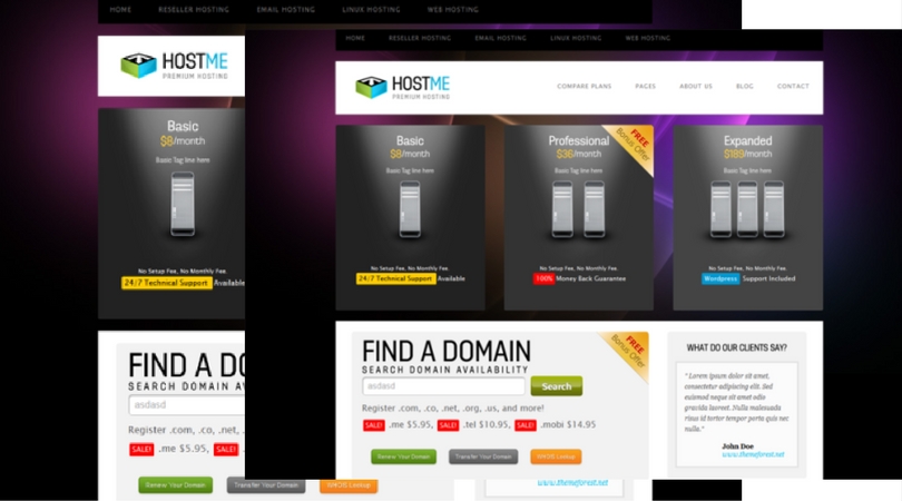 Hostme – Premium Hosting & Business Template