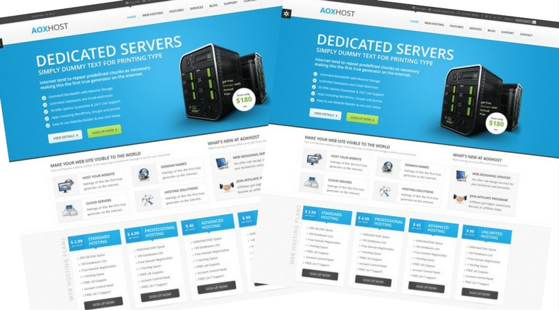 AOX HOST Responsive Theme