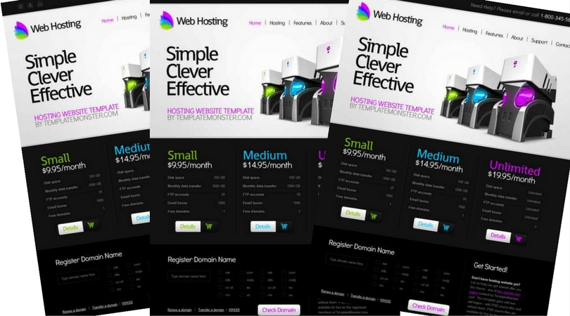 Free Web Hosting Html5 Template