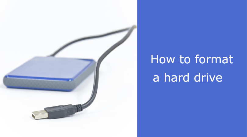 How to format a hard drive