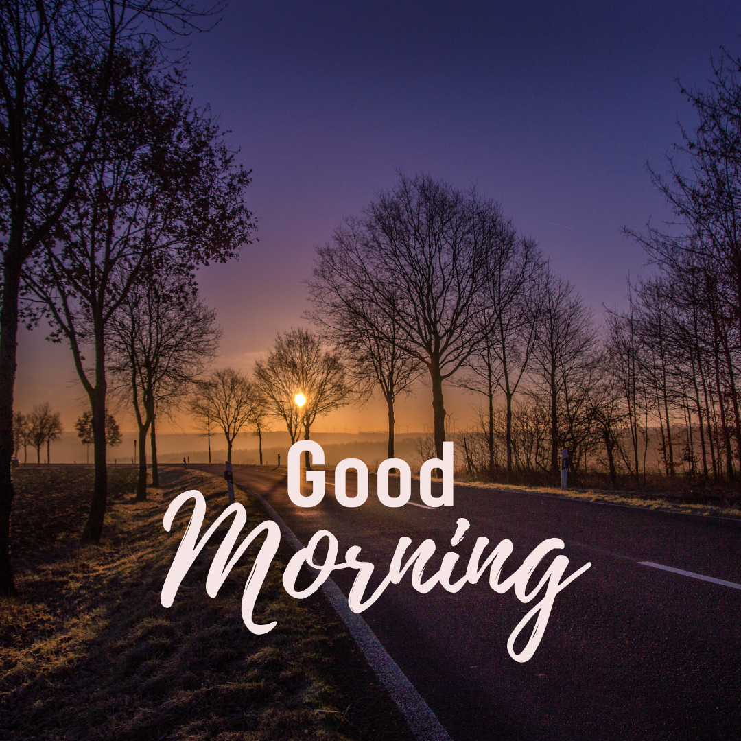 Good Morning, view is worth watching.