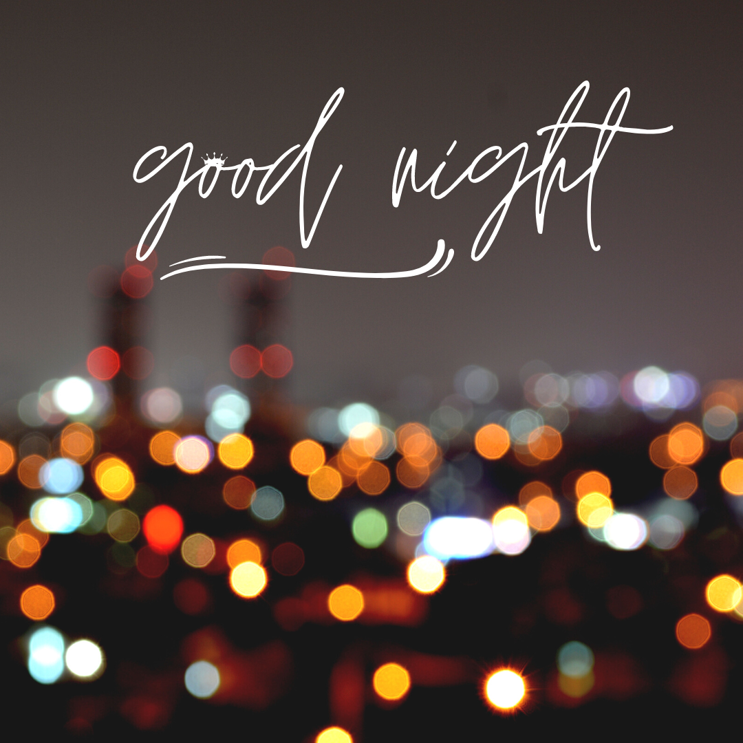 Good Night, light up yourself with spark.