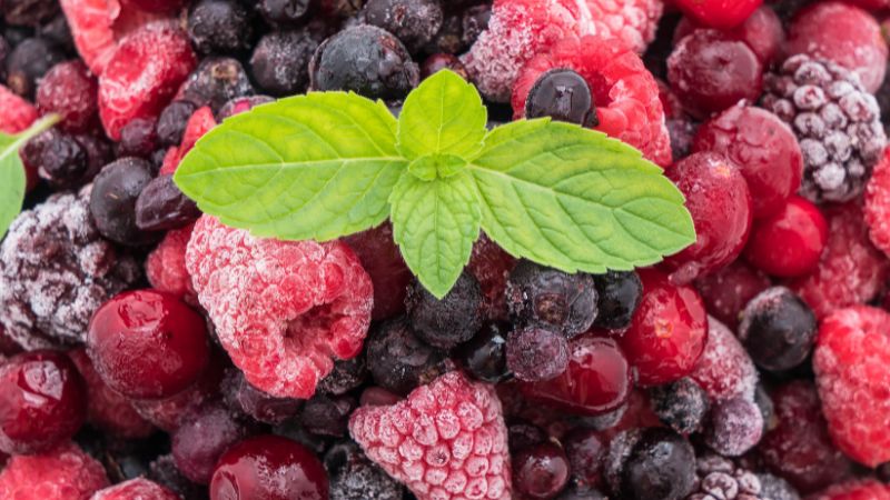 frozen berries