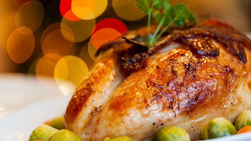 cooked turkey