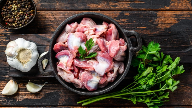 a-gizzard-in-a-chicken