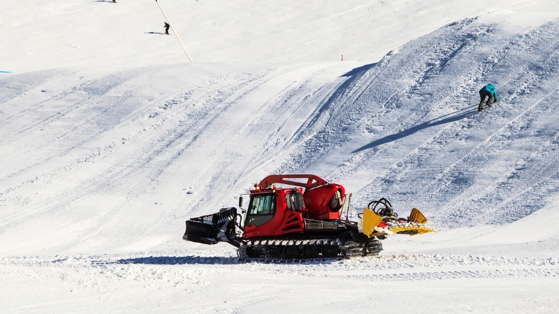 snowcat plow