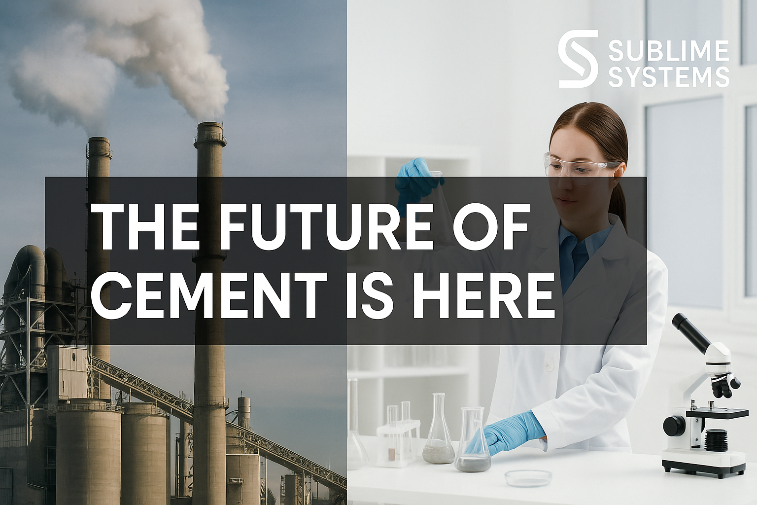 Reinventing Cement: How Sublime Systems Is Slashing COâ‚‚ Emissions in Construction